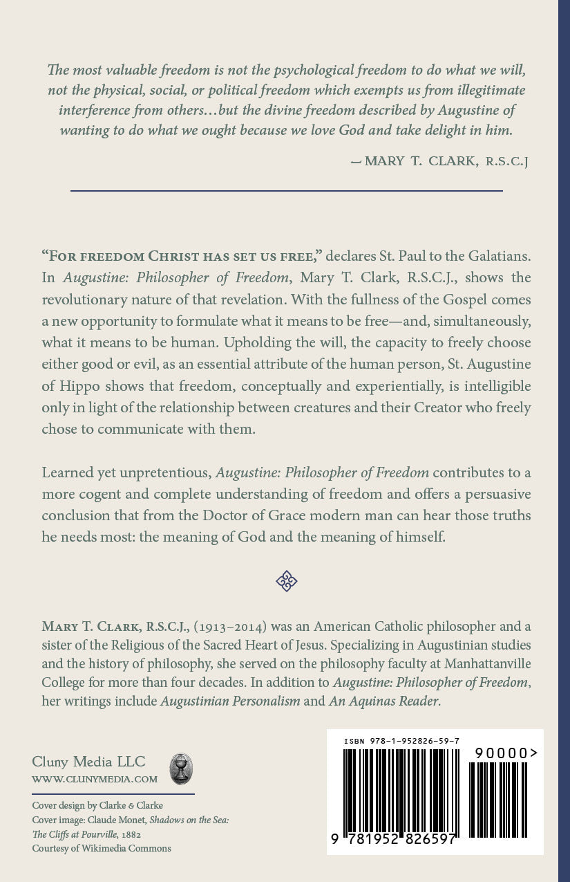 Book back cover with synopsis text and barcode