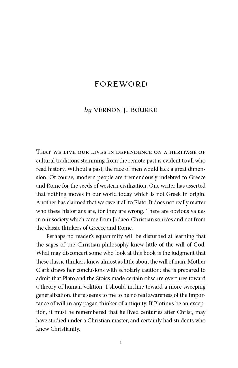 Book foreword page by Vernon J. Bourke