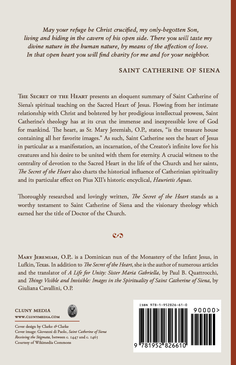 Book back cover with summary text, Cluny Media info, and barcode