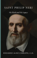 Saint Philip Neri book cover with portrait of an elderly bearded man
