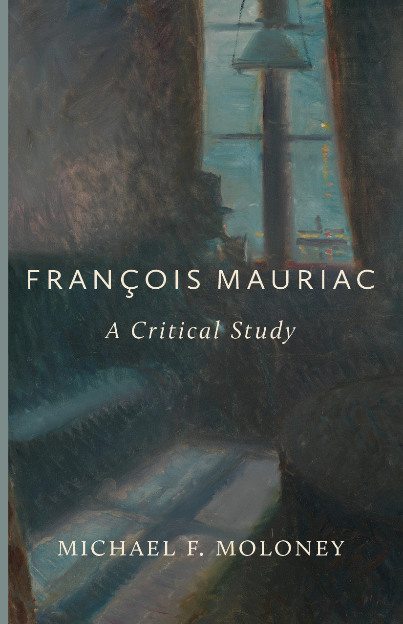 Book cover with abstract art, 'A Critical Study' title, and Michael F. Moloney