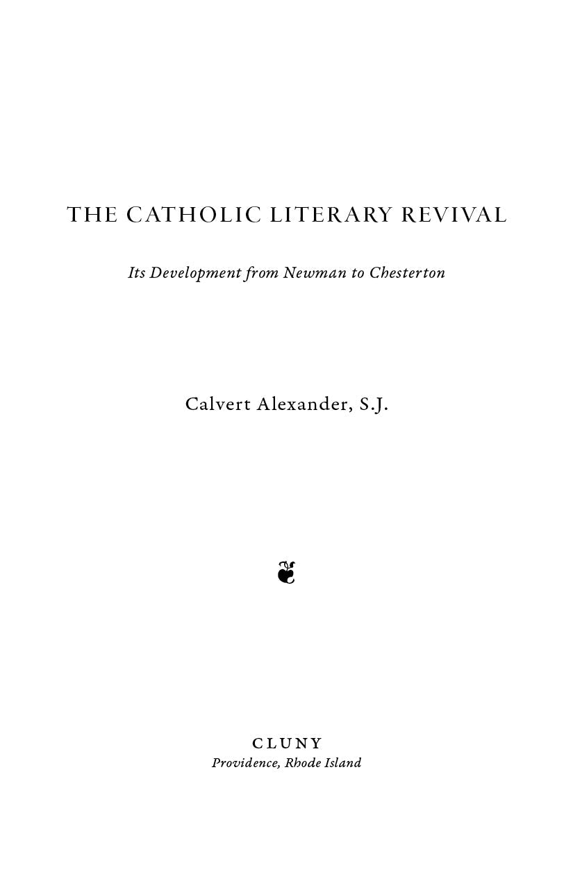 Book title page with centered text, author name, and Cluny publisher