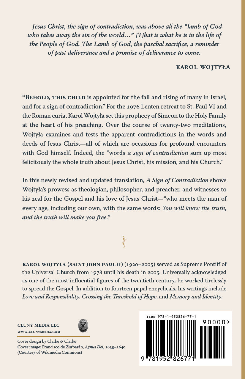 Book back cover with excerpt text, author bio, and barcode