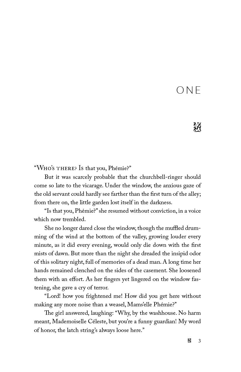 Novel page 3 with paragraph text and running header for “A Crime”