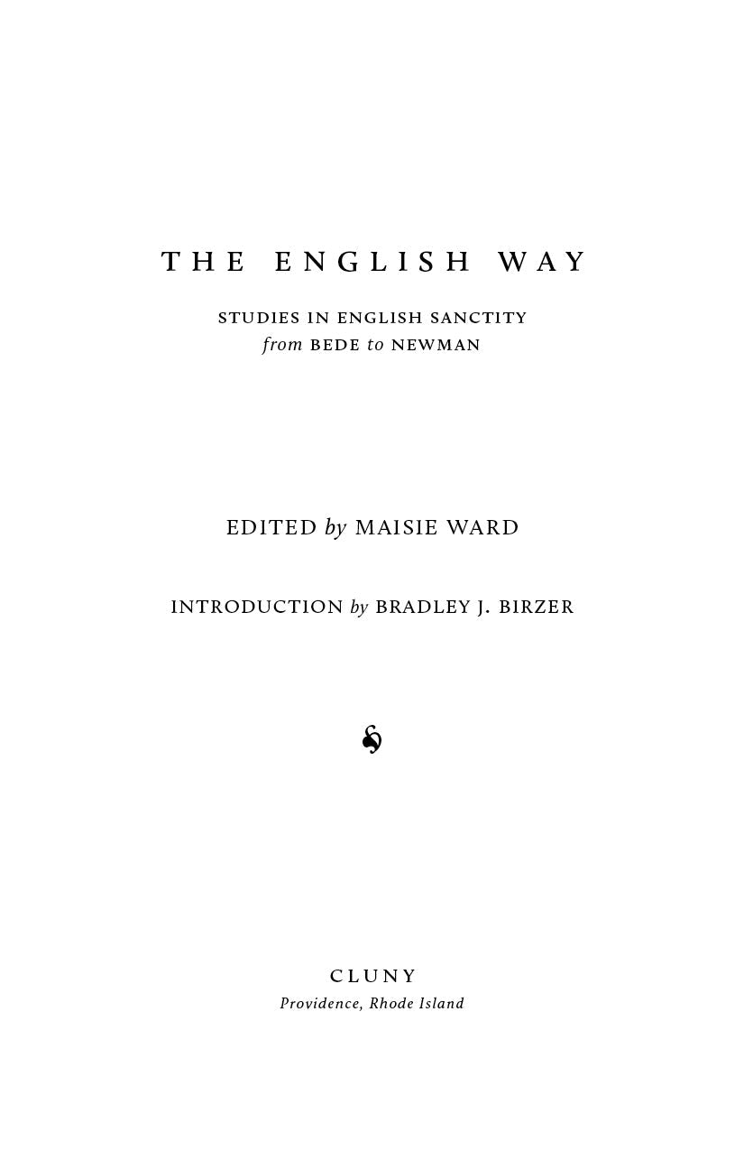 Title page with centered book title and editor and introduction credits