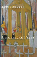 Book front cover with stained-glass artwork and Liturgical Piety title