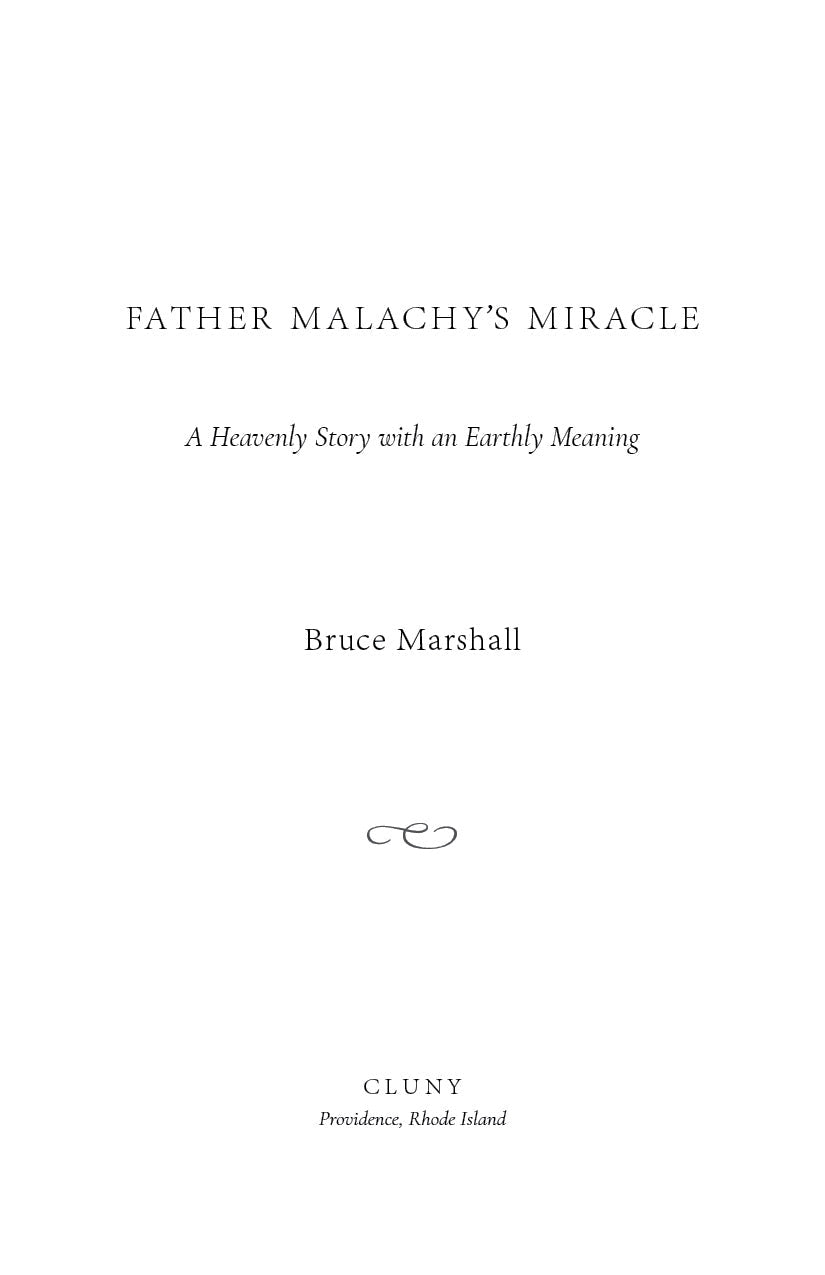 Miracle book title page with subtitle and author name.