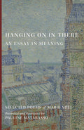 Paperback book cover with title text over blue illustrated city and rooftops