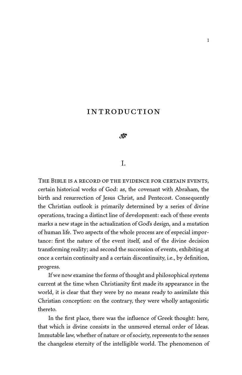 The Lord of History introduction page with heading and printed paragraph text