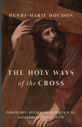 Book cover with Jesus illustration and title 'The Holy Ways of the Cross'