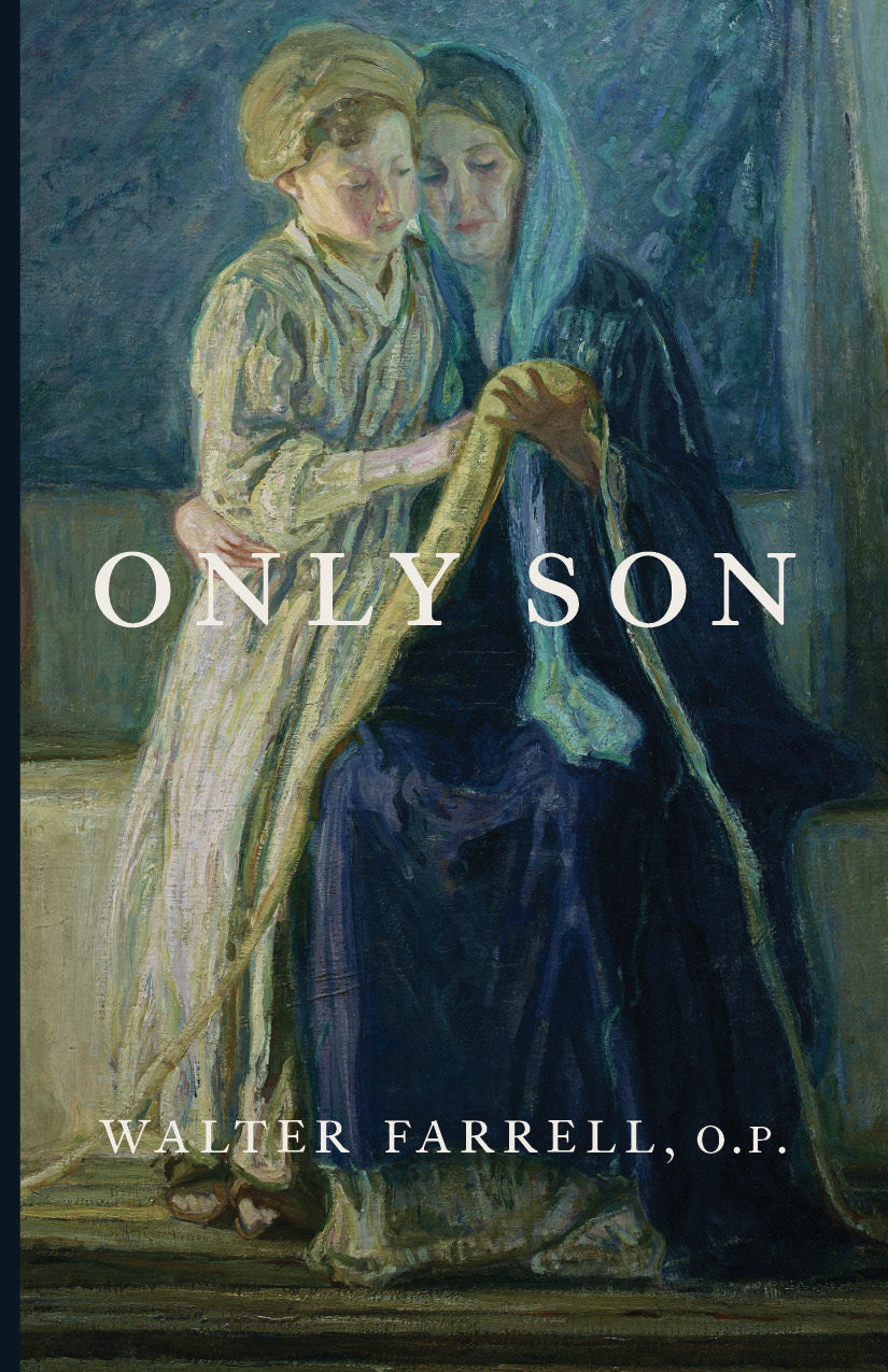 Book cover with robed figures, title text and Walter Farrell, O.P.