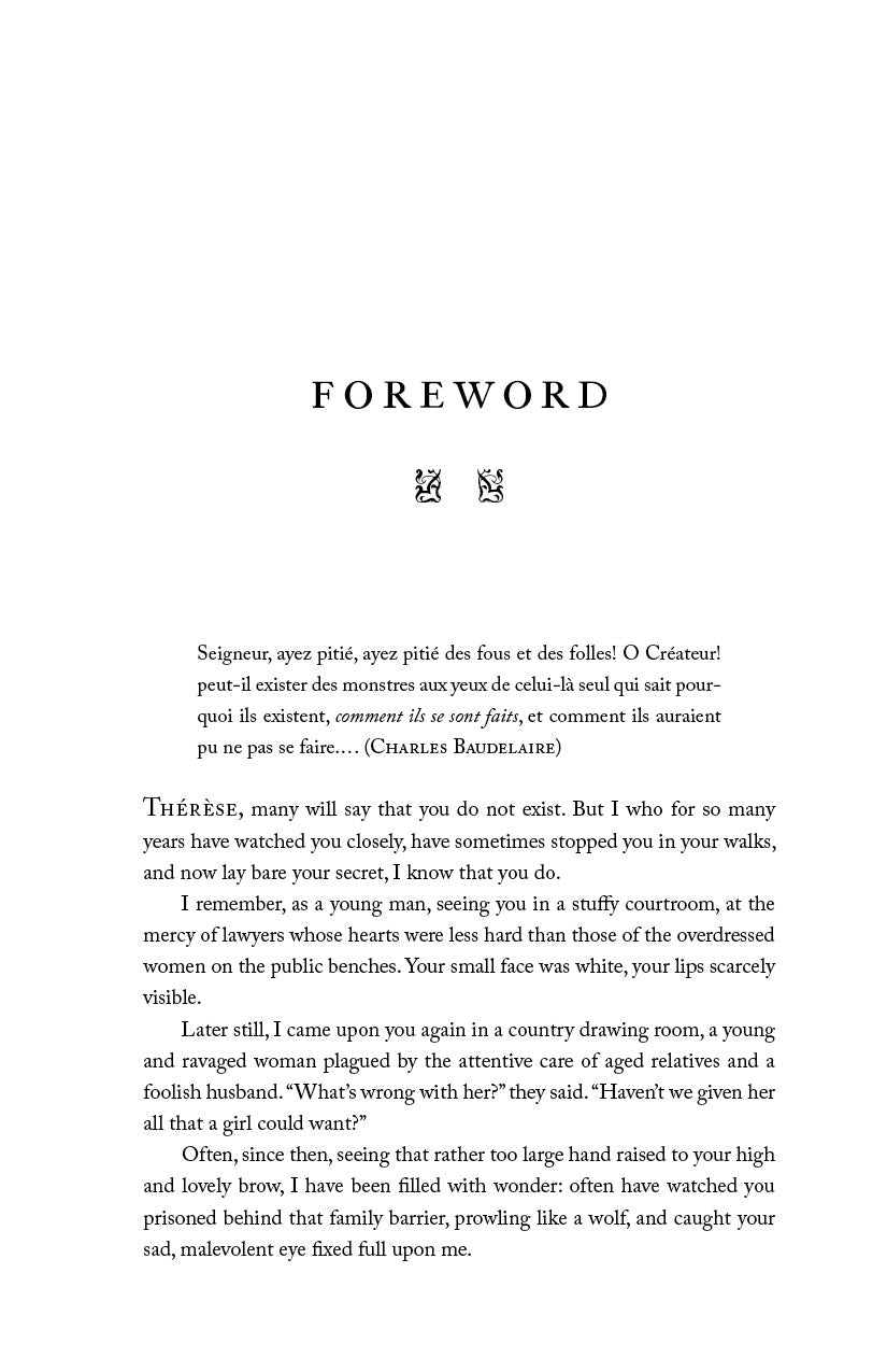 Paperback foreword page with 'FOREWORD' heading and printed text