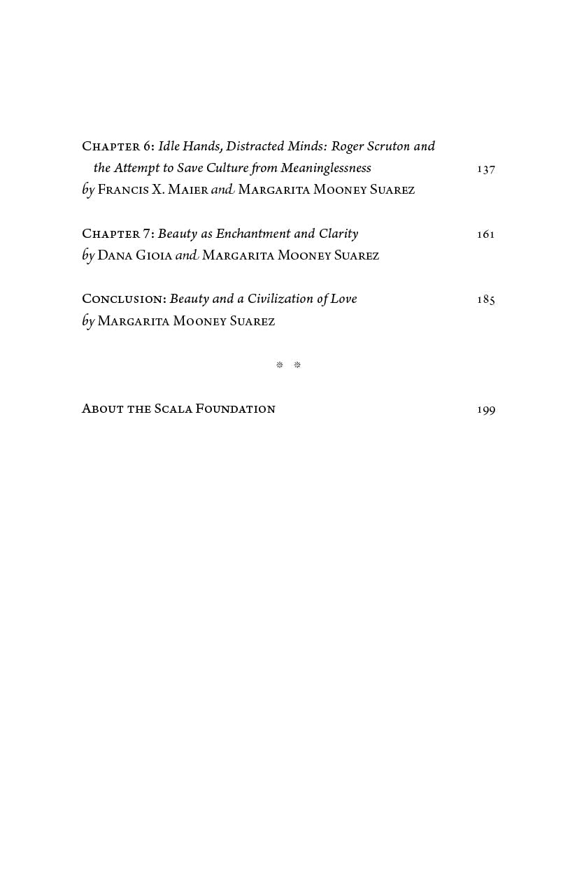 Book chapter page with conclusion and about section headings