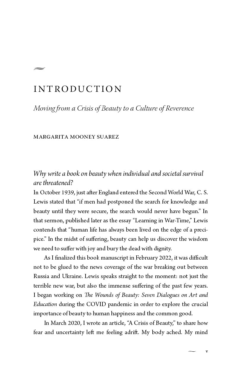 Book introduction page with heading and body text