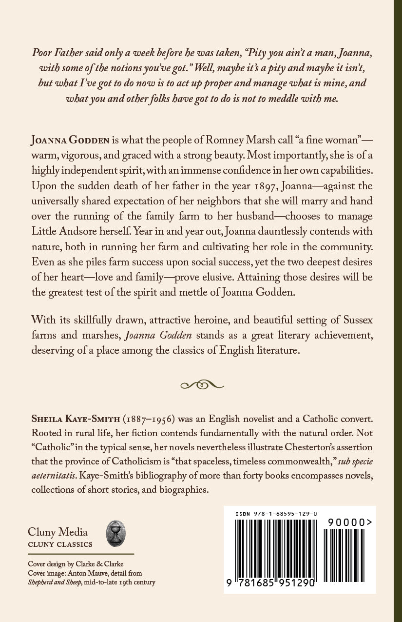 Back cover with biography text block and barcode