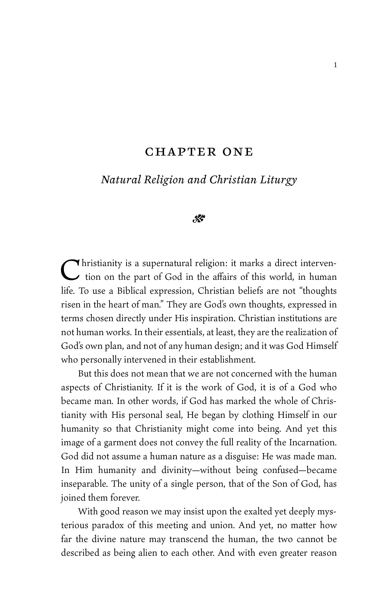 Book chapter page with Chapter One heading and dense paragraph text