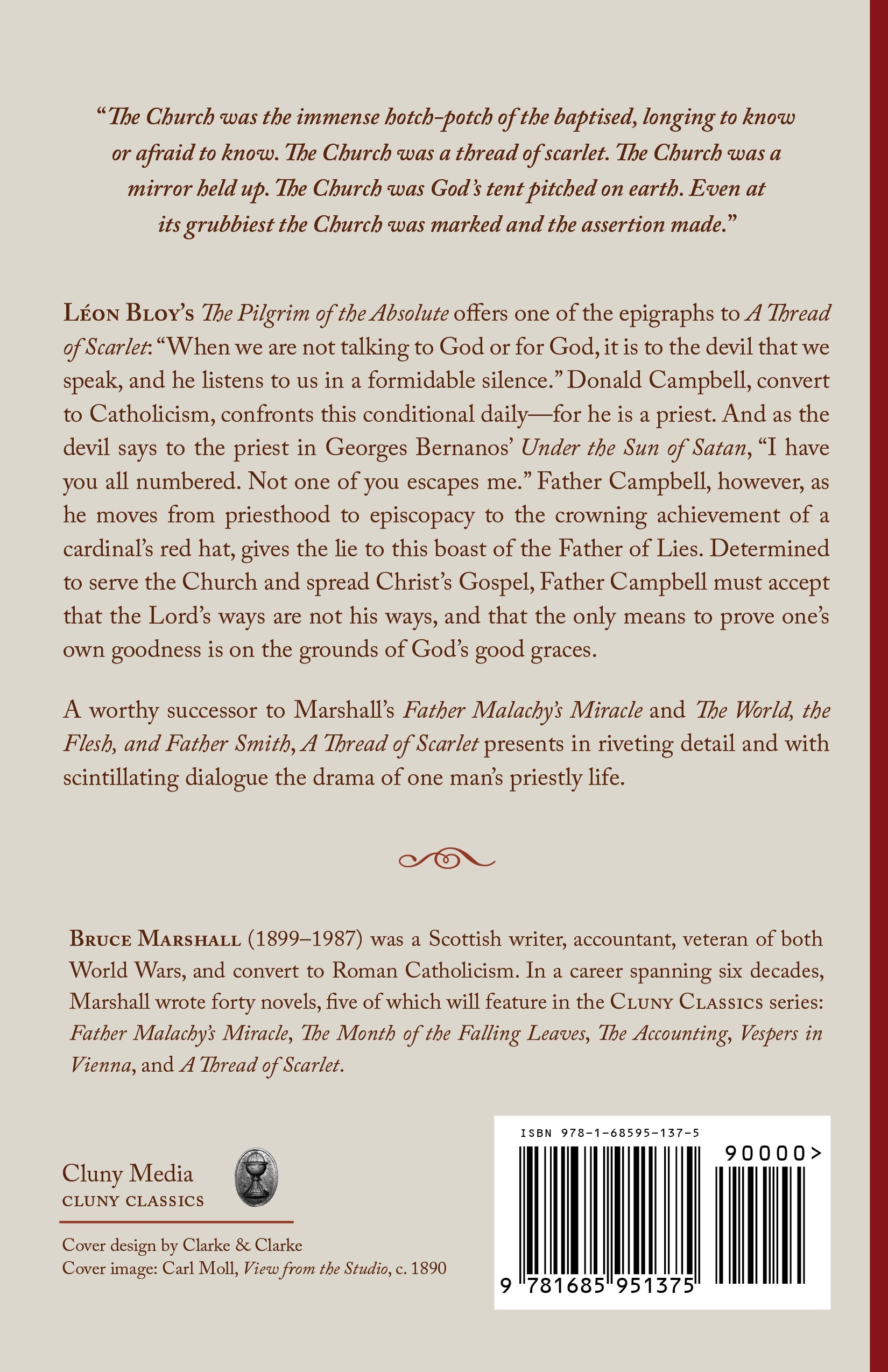 Book back cover with synopsis, author bio, and barcode