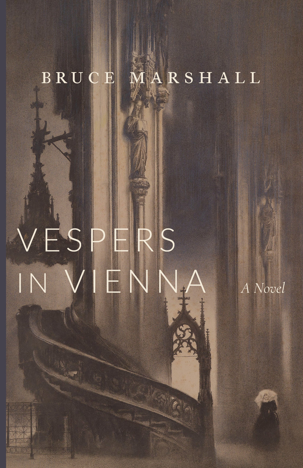 Vespers in Vienna novel book cover with author name and title text