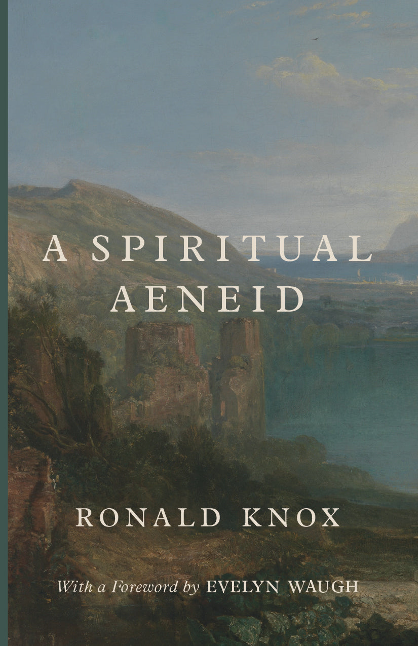 A Spiritual Aeneid hardcover book cover with title and Ronald Knox name