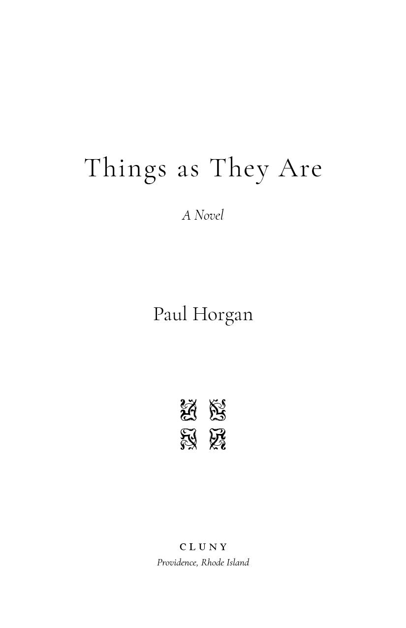 Paperback book title page with title, author name, and publisher