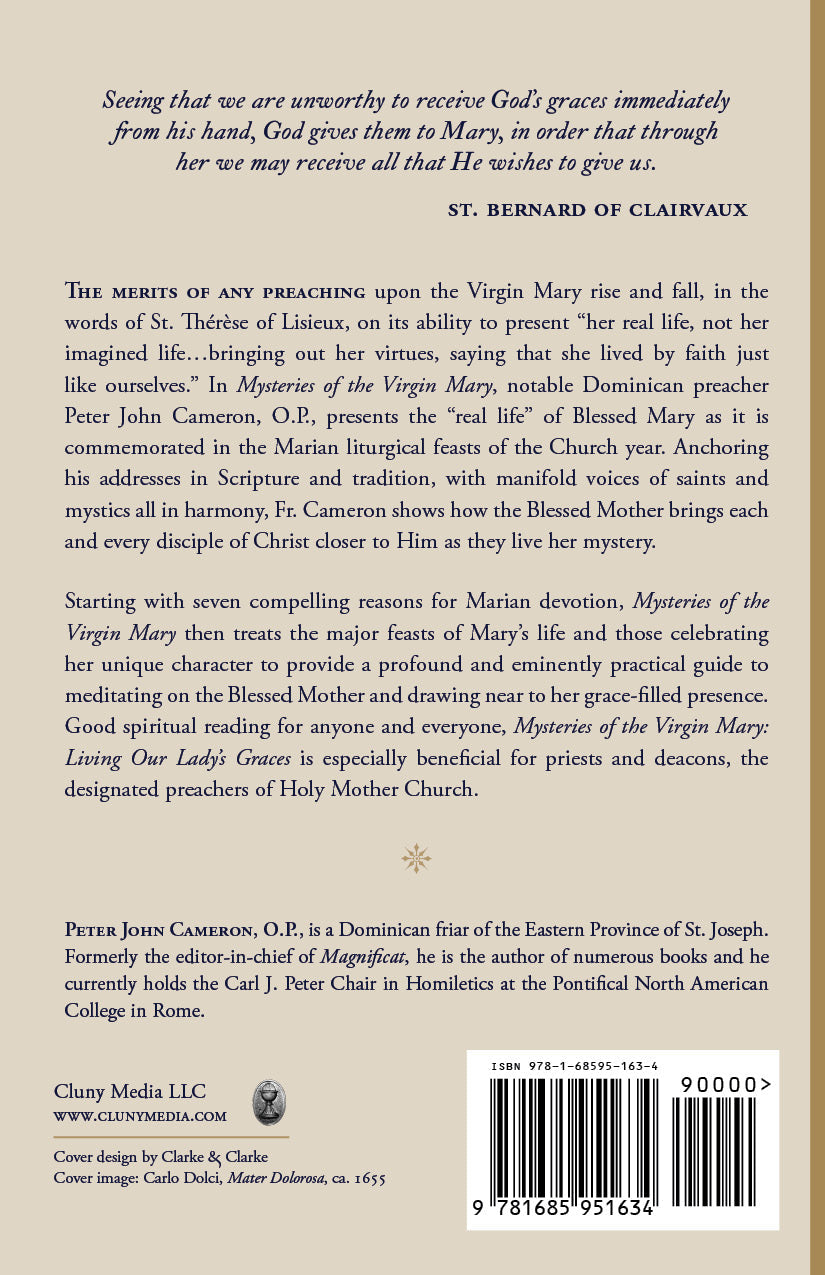 Religious book back page with author bio and barcode