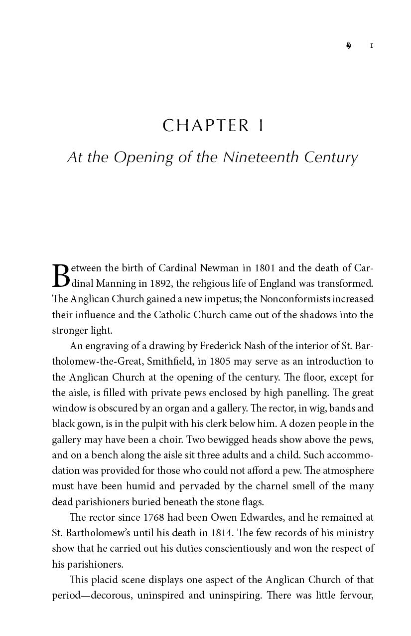Book chapter page showing 'Chapter 1' heading and opening text for the nineteenth century