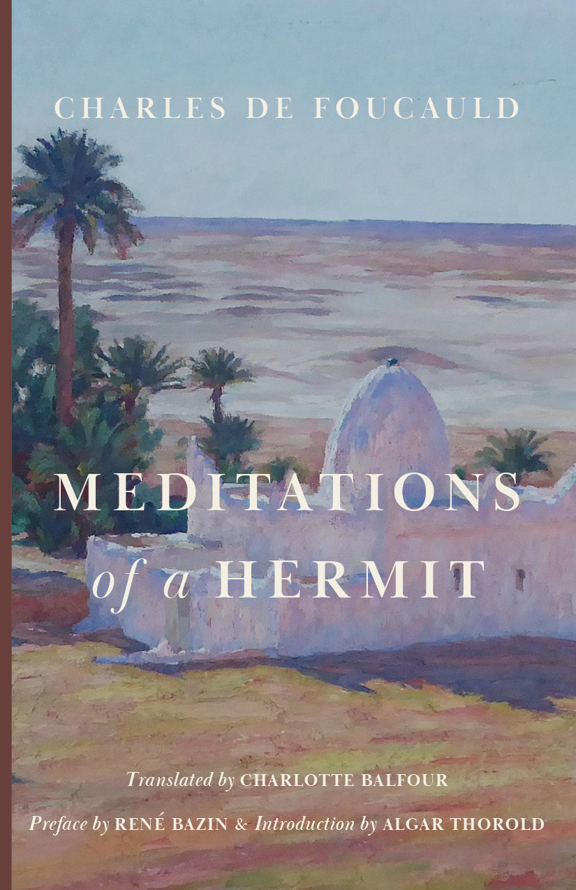 Book cover: 'Meditations of a Hermit' by Charles de Foucould