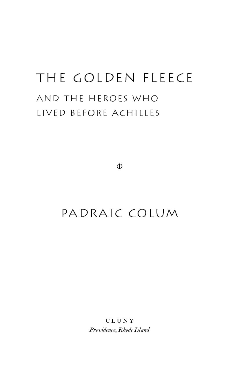 Book title page with centered title and author name text