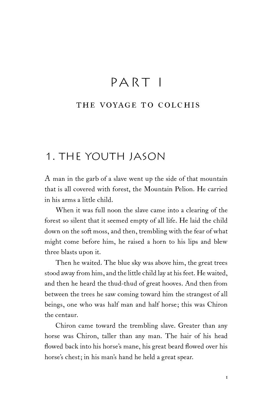 Book page for Part I with section title and body text paragraphs