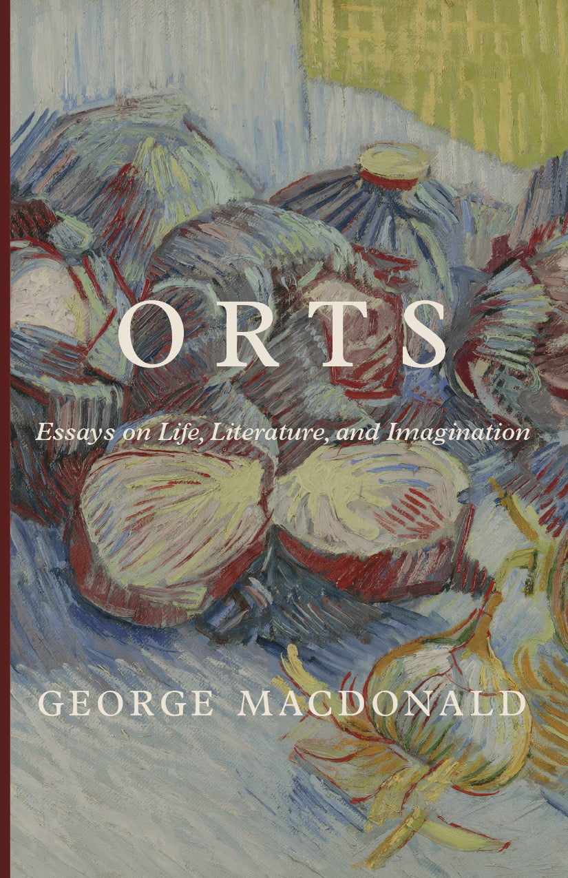 Book cover with illustrated background, title text, and author name George MacDonald