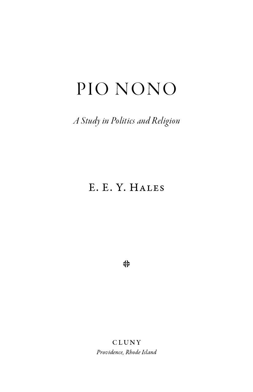 Title page with "A Study in Politics and Religion" and author name