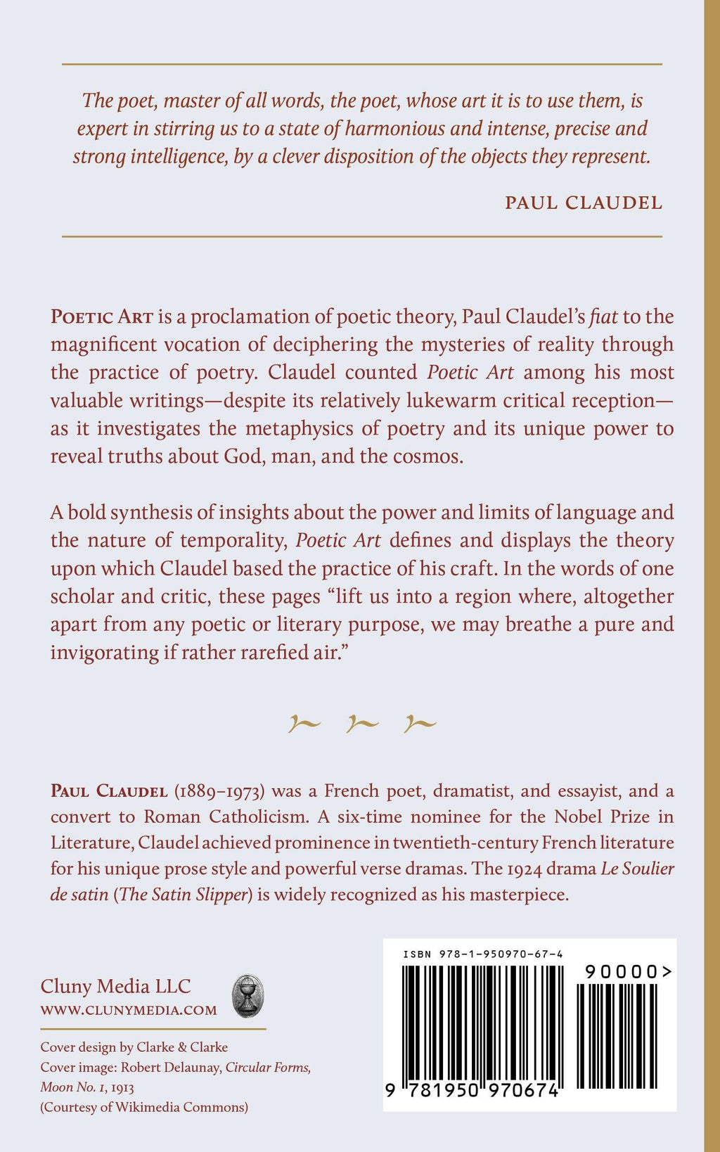 Book back cover with summary paragraphs, author name, publisher details, and barcode.