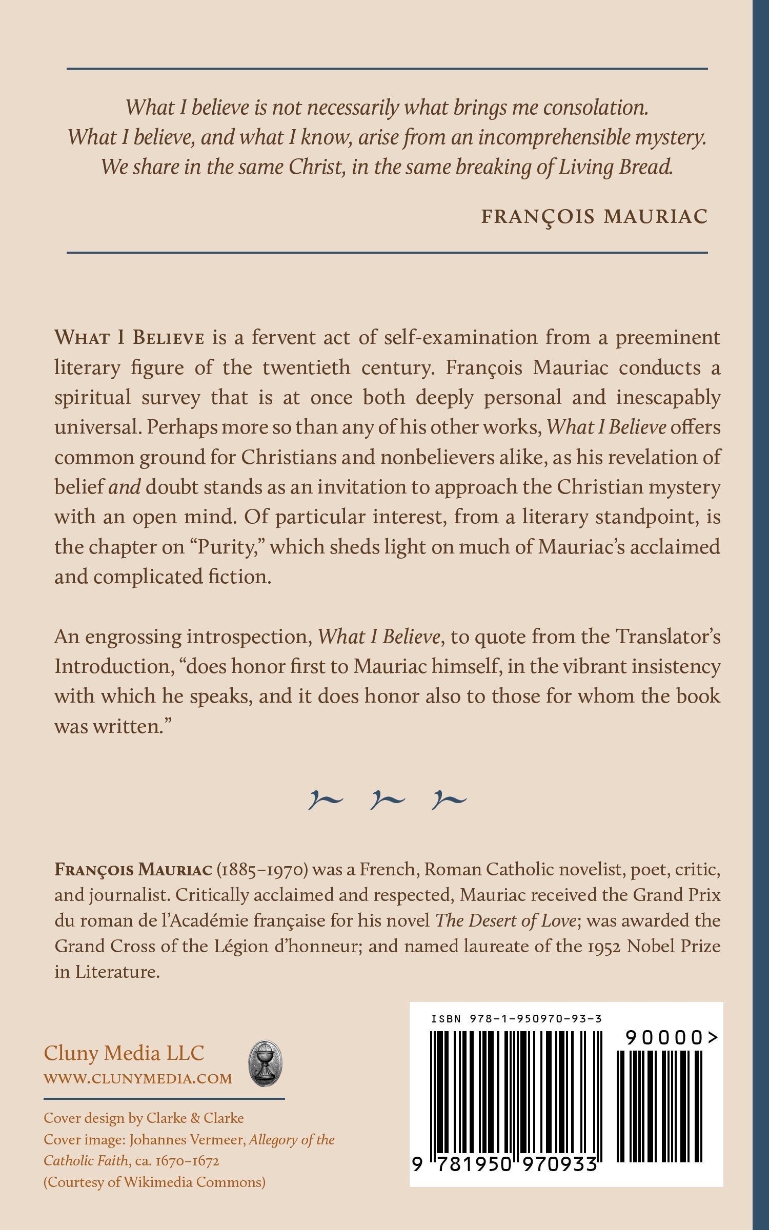 Book back cover with synopsis text, author name, and barcode