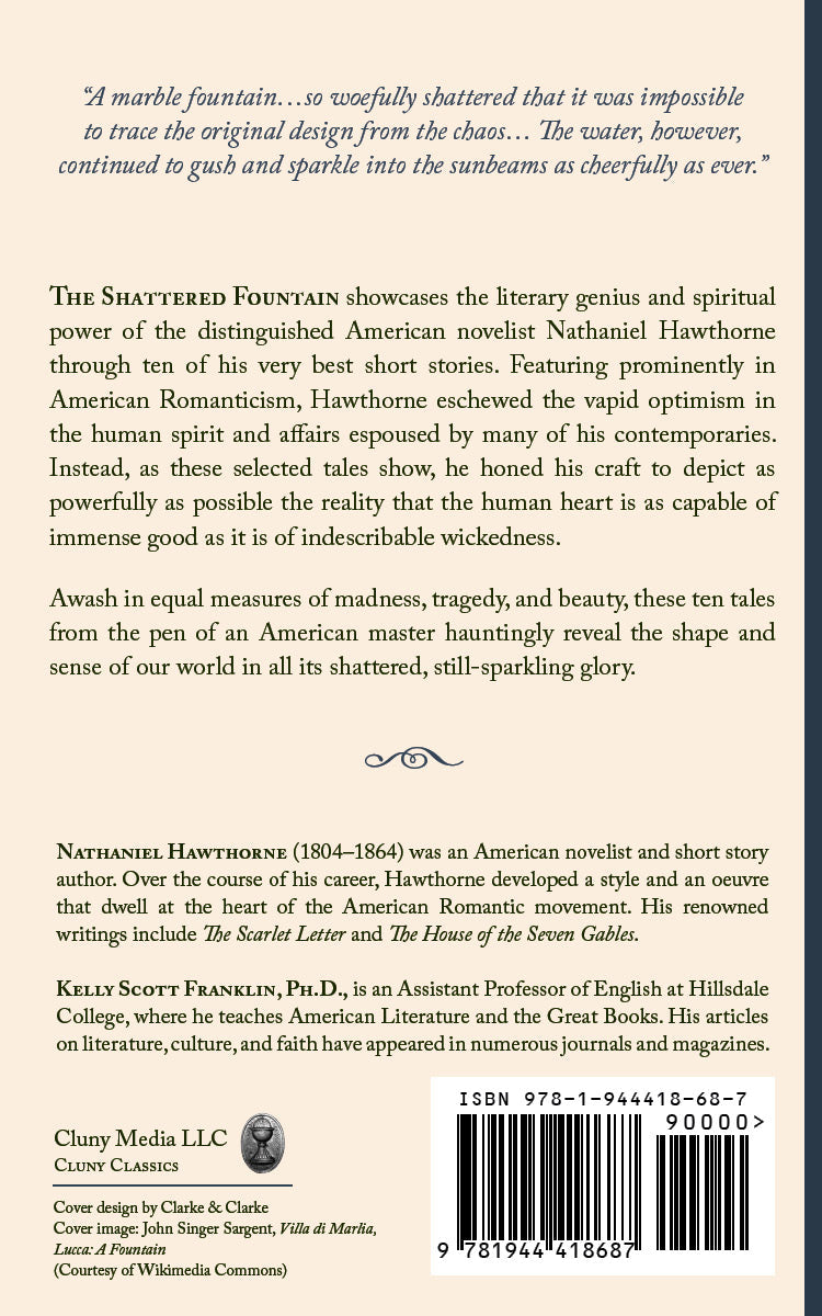 Back cover page with description text, publisher details, and barcode ISBN