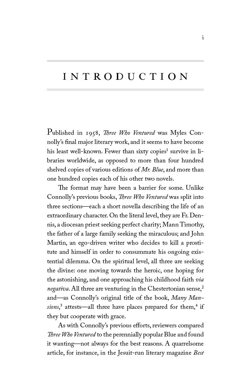 Introduction page with heading and printed book text