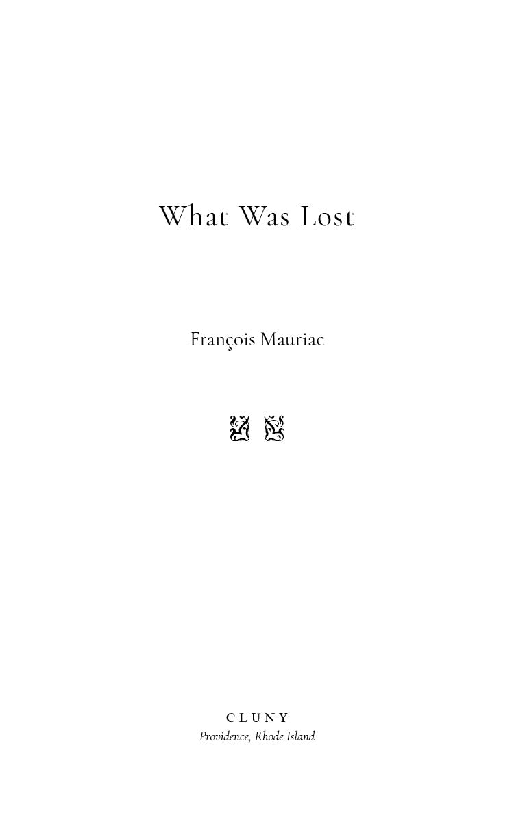 Novel book title page with title, author name, and publisher imprint