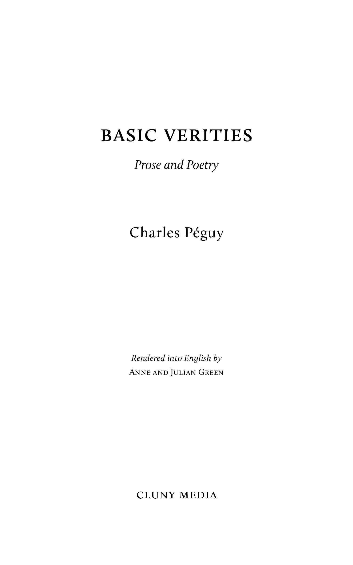 Poetry and prose book title page with author and publisher