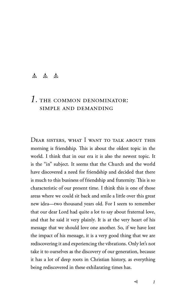 Book page with heading 'The Common Denominator' and paragraph text