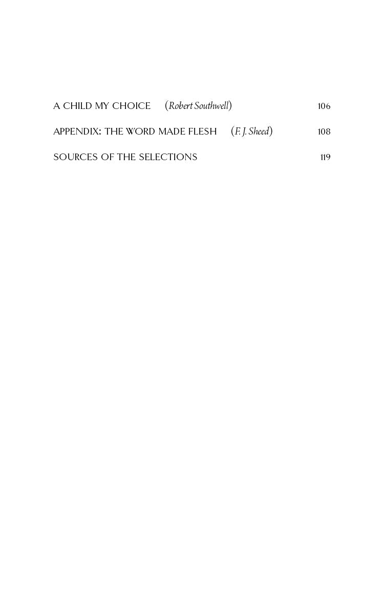 Book page with section titles and page numbers, including appendix and sources