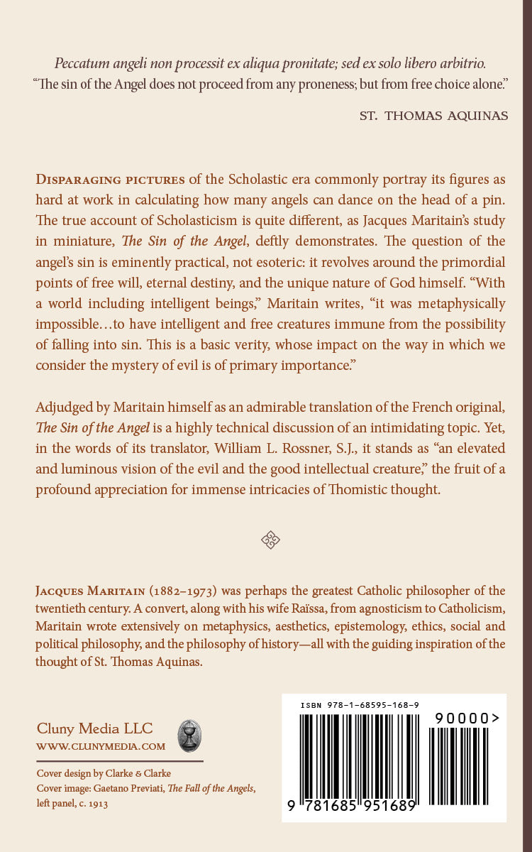 Back cover of book with quote, publisher info, and barcode