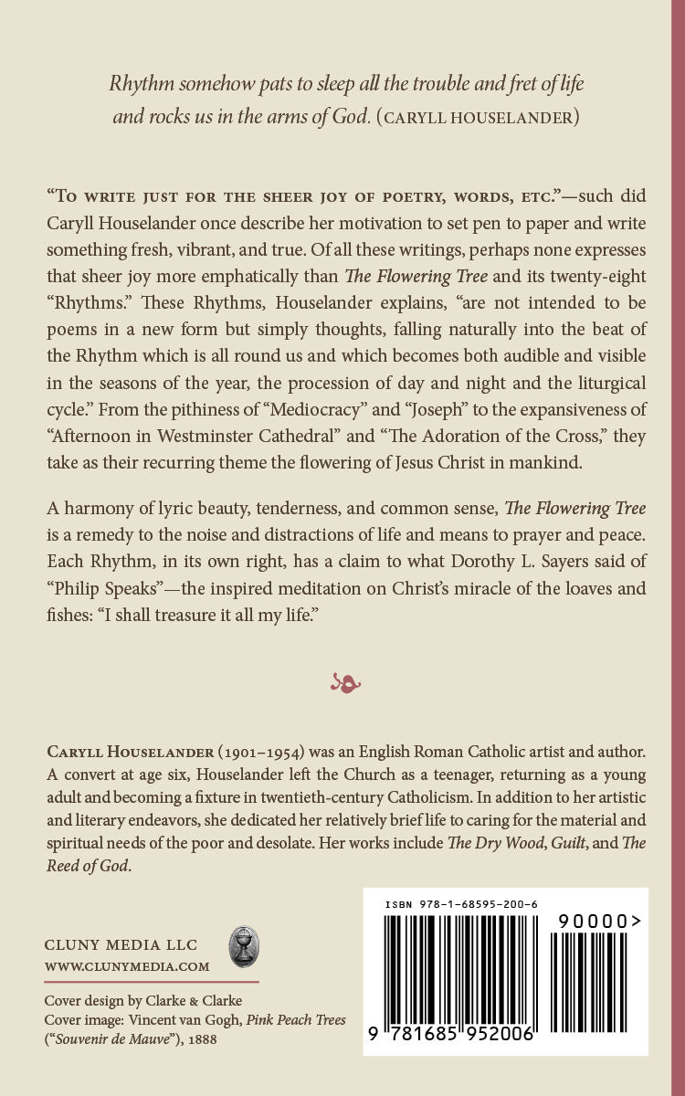 Poetry book back cover with author note text, publisher marks, and barcode