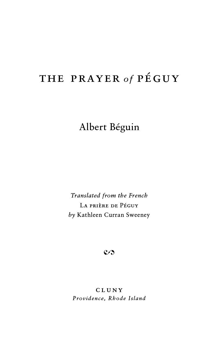 Book title page with title and author, translated by Kathleen Curran Sweeney