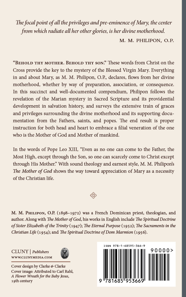 Religious book back cover with printed text and barcode