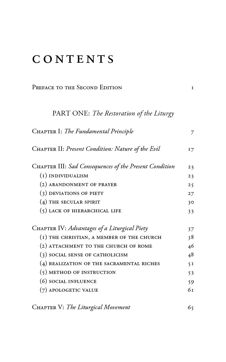 Book contents page titled Contents with chapter list and page numbers