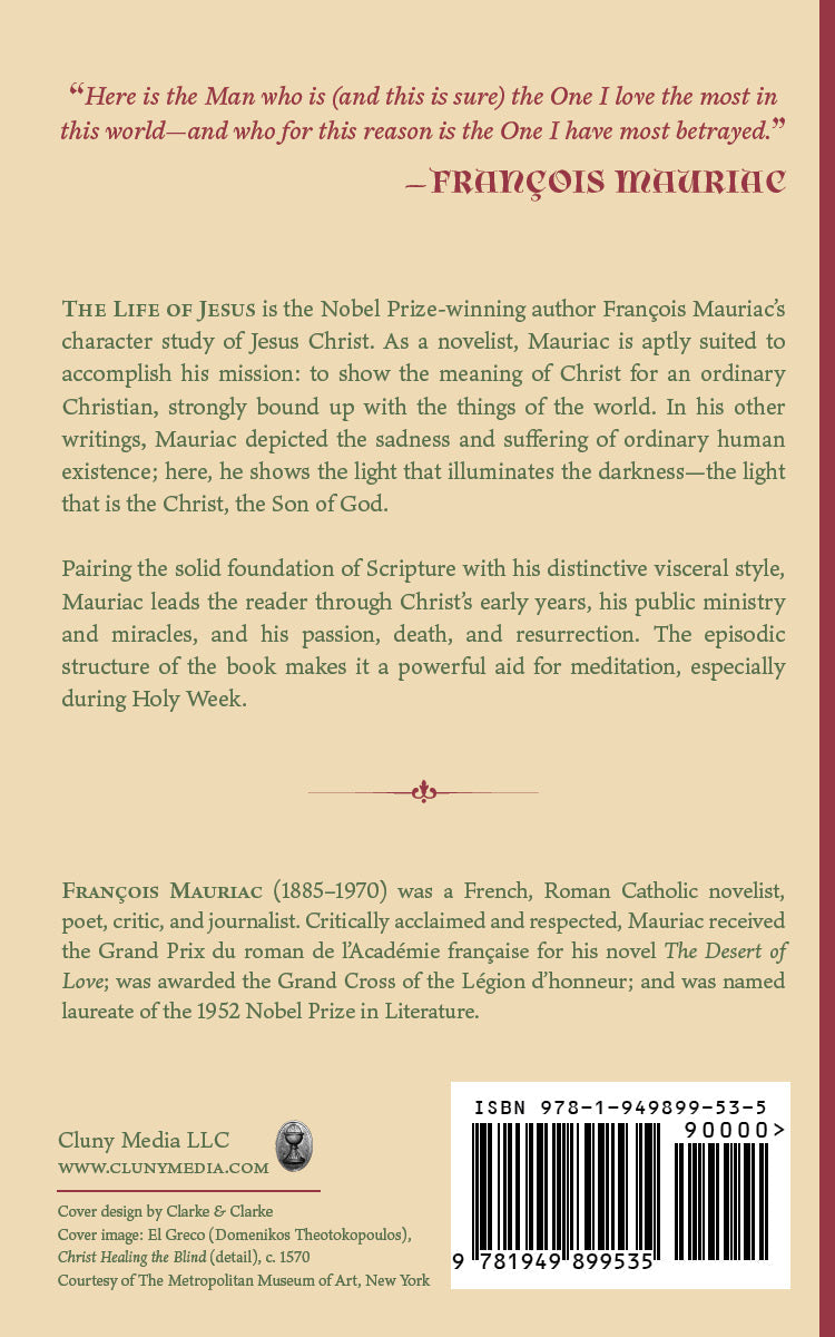 Book back cover with quote text, author bio, and ISBN barcode