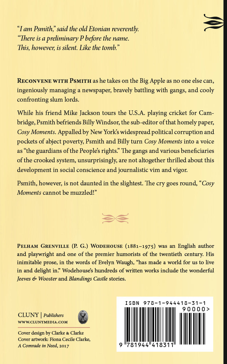 Book back cover with author text, barcode, and publisher details