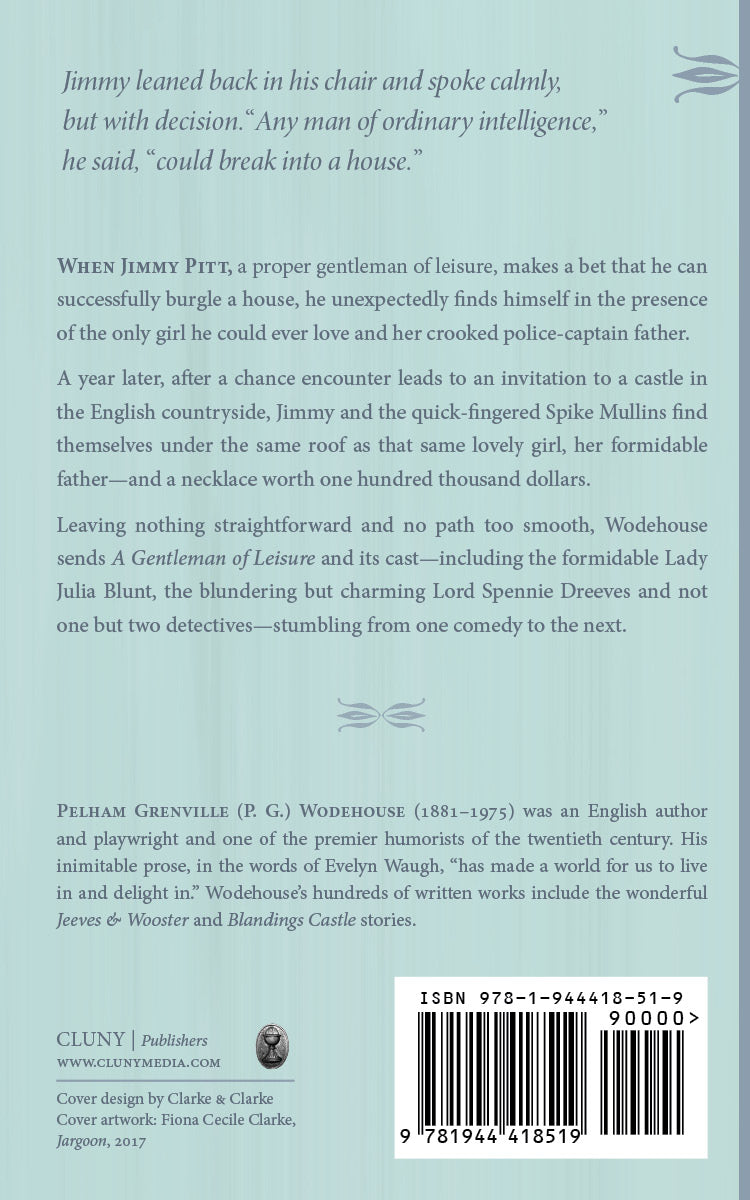 Book back cover with paragraphs of text and barcode at the bottom