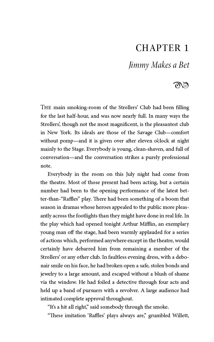 Book page with centered chapter heading and small ornamental icon