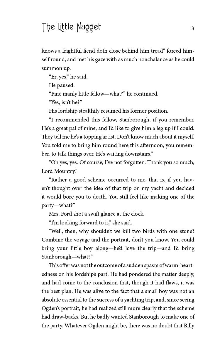 Book page with printed text and page number 3