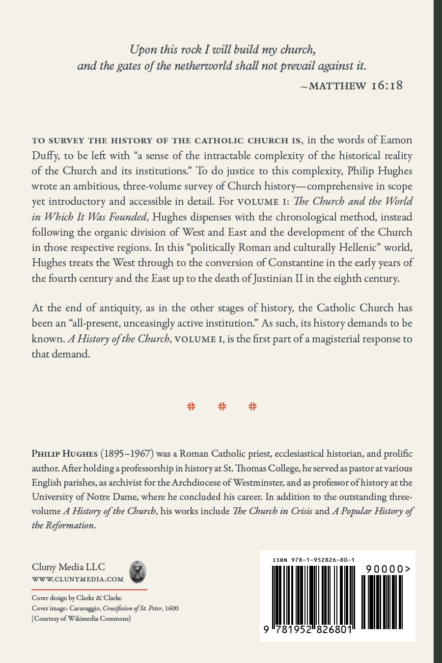 Book back cover with synopsis text and barcode